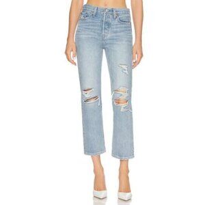 Levi's Wedgie Straight Jean Size 24 Probably Okay Blue